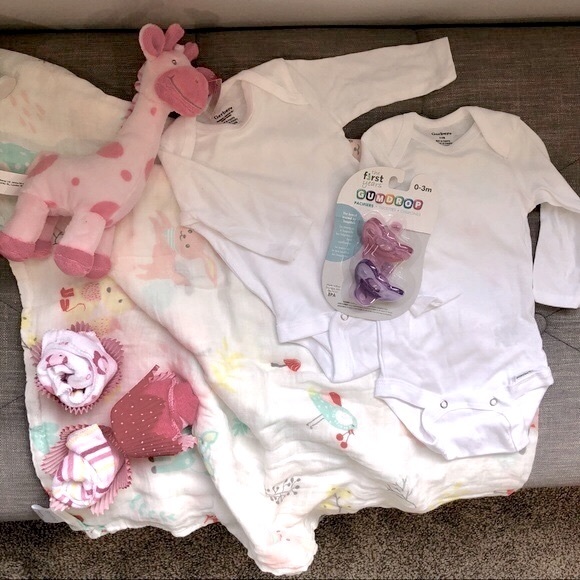 New Baby Girl Gift Box All Brand New Items - Picture 2 of 8